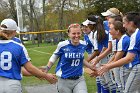 Softball vs Emerson 1  Wheaton College Softball vs Emerson in game 1 of a doubleheader. - Photo By: KEITH NORDSTROM : Wheaton, Softball